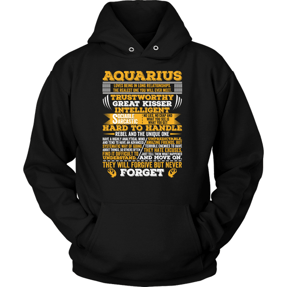 Long Quote Aquarius Shirt, Hoodie & Tank