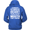 Limited Edition ***September Guy Heart On Sleeve Back Print*** Shirts