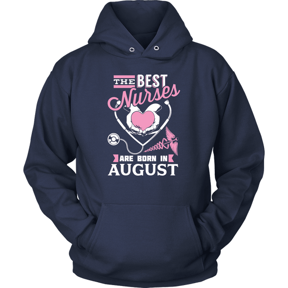 Best Nurses Are Born In August Women Shirts, Hoodie & Tank
