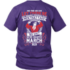 Limited Edition **God Created March Men** Shirts & Hoodies