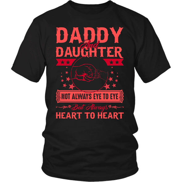 Daddy Daughter - Heart To Heart Shirt, Hoodie & Tank