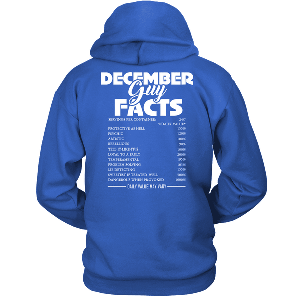 Limited Edition ***December Guy Facts*** Shirts & Hoodies