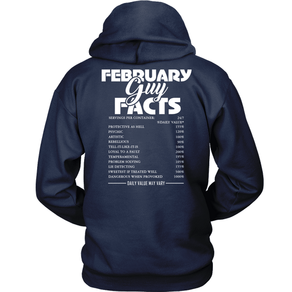 Limited Edition ***February Guy Facts*** Shirts & Hoodies