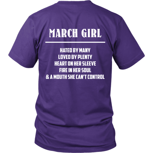 Limited Edition ***March Girl*** Shirts & Hoodies