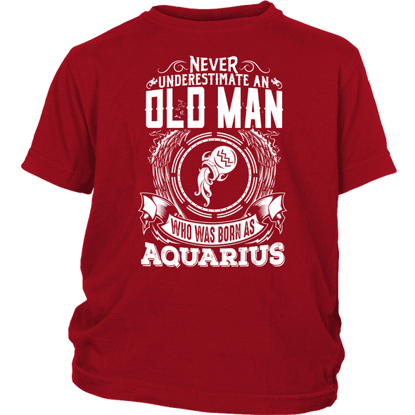 Old Man Aquarius Shirt, Hoodie & Tank