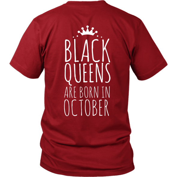 Limited Edition ***Black Queen Born In October*** Shirts & Hoodies
