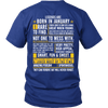 Legends Are Born In January ***Limited Edition Shirt***