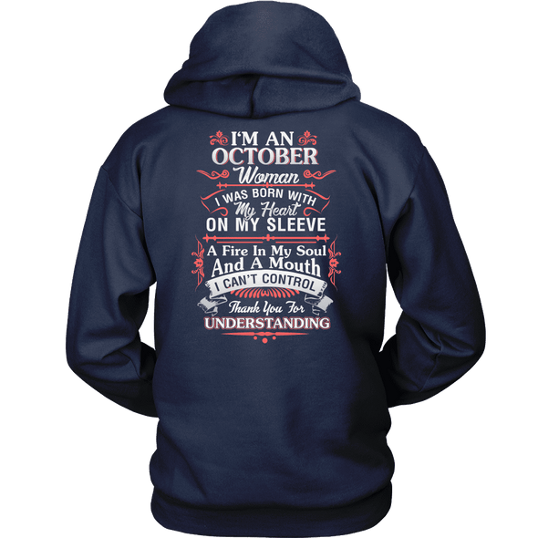 Limited Edition ***October Women Heart On Sleeve*** Shirts & Hoodies