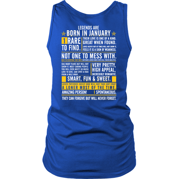Legends Are Born In January ***Limited Edition Shirt***