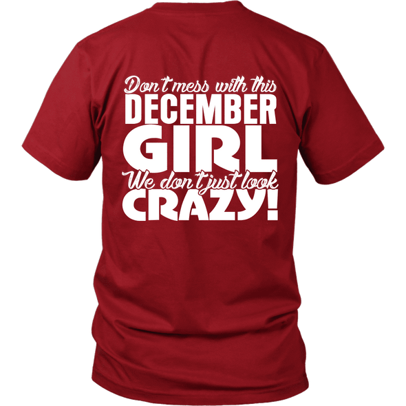 Limited Edition ***December Crazy Girl*** Shirts & Hoodies
