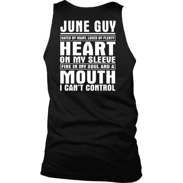 Limited Edition ***June Guy - Can't Control Mouth Back Print*** Shirts & Hoodies