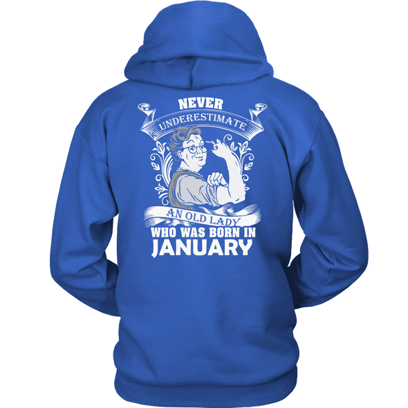 Limited Edition ***Old Lady Born In January*** Shirts & Hoodies