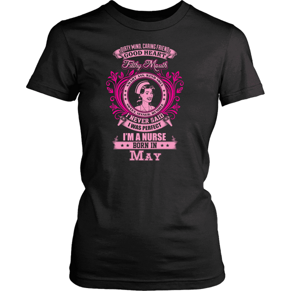 May Born Good Heart Nurse Shirt, Hoodies, Tank