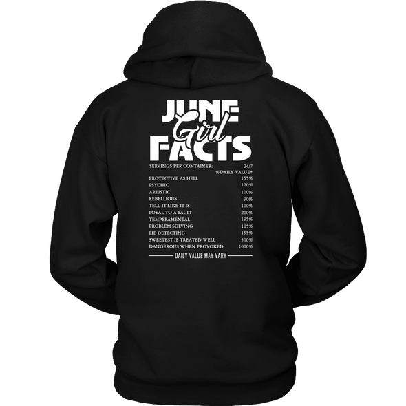 Limited Edition ***June Girl Facts*** Shirts & Hoodies