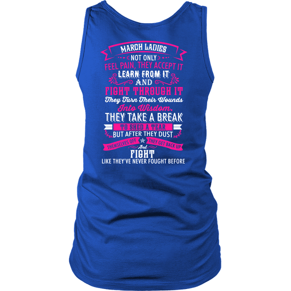 Limited Edition ***March Ladies*** Back Print Shirts & Hoodies