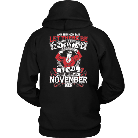 Limited Edition **God Created November Men** Shirts & Hoodies