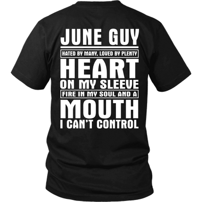 Limited Edition ***June Guy - Can't Control Mouth Back Print*** Shirts & Hoodies