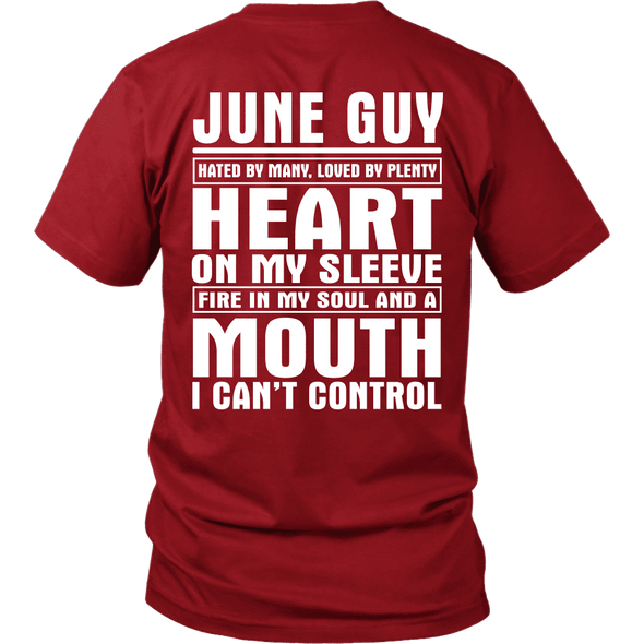 Limited Edition ***June Guy - Can't Control Mouth Back Print*** Shirts & Hoodies