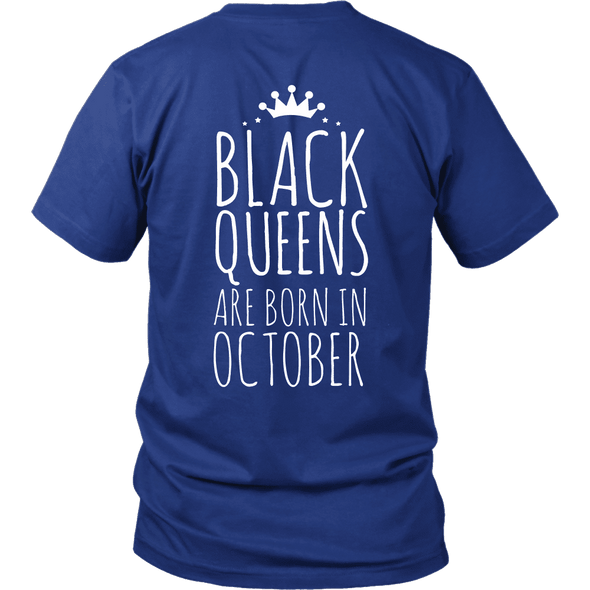 Limited Edition ***Black Queen Born In October*** Shirts & Hoodies