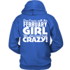 Limited Edition ***February Crazy Girl*** Shirts & Hoodies