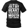 Limited Edition ** July Guy Heart On Sleeve Back Print*** Shirts & Hoodies