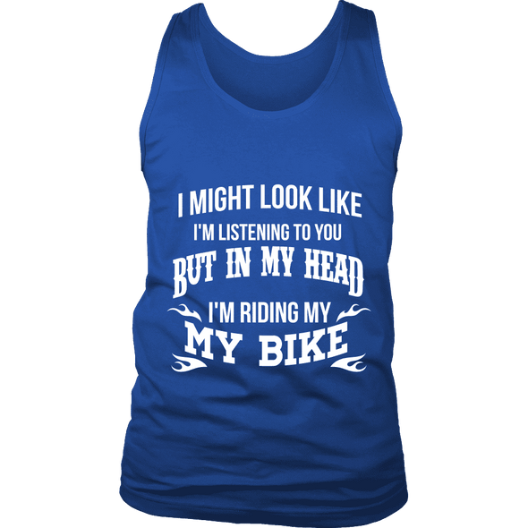 In My Head I'm Riding My Bike - Limited Edition Shirt, Hoodie & Tank