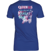 **Limited Edition** January Born Queens Back Print Shirt