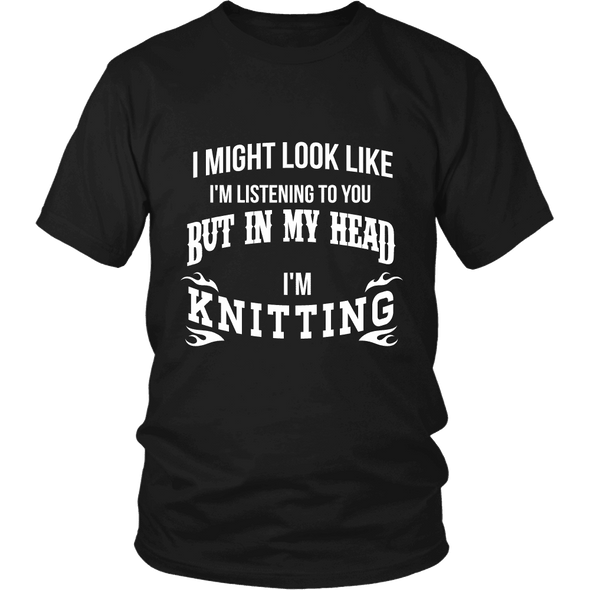 In My Head I'm Knitting Shirt, Hoodie & Tank