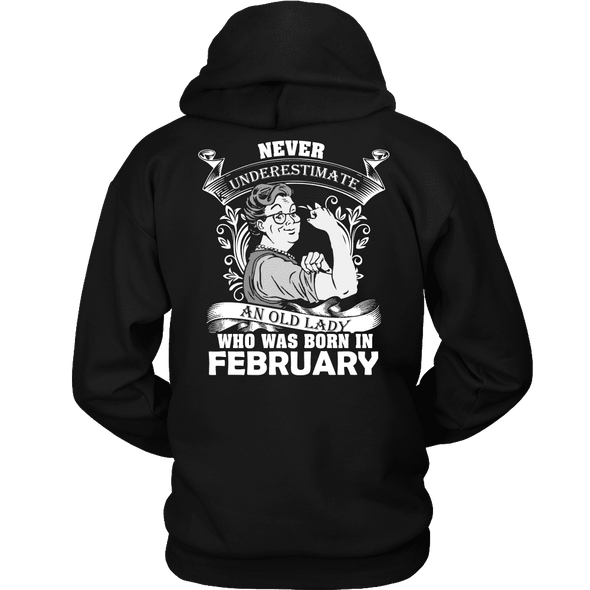 Limited Edition ***Old Lady Born In February*** Shirts & Hoodies