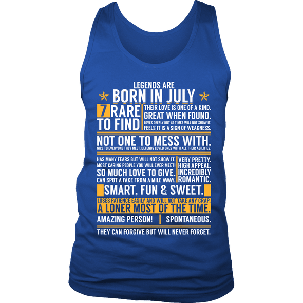 ****Limited Edition**** Born In July Shirts