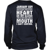 Limited Edition ***January Guy - Can't Control Mouth Back Print*** Shirts & Hoodies