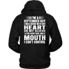 Limited Edition ***September Guy Heart On Sleeve Back Print*** Shirts