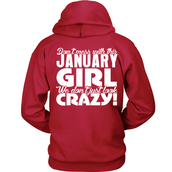 Limited Edition ***January Crazy Girl*** Shirts & Hoodies