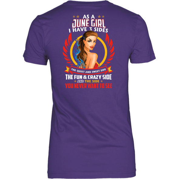 Limited Edition ***June Girl 3 - Sides*** Shirts & Hoodies