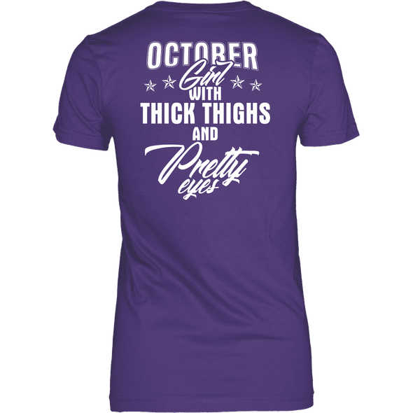 Limited Edition **October Girl With Pretty Eyes** Shirts & Hoodies