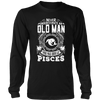 Old Man Pisces Shirt, Tank & Hoodie