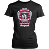 August Women Who Loves Camera Shirt, Hoodie & Tank