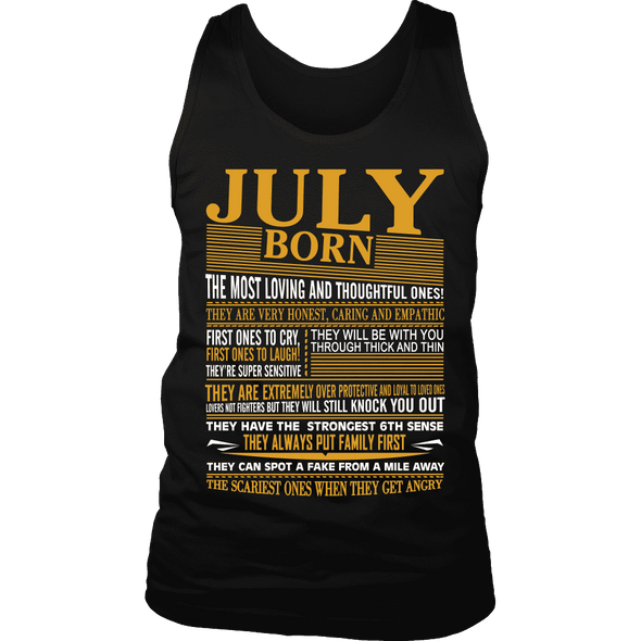 ***LIMITED EDITION****BORN IN JULY SHIRTS - NOT AVAILABLE IN STORES