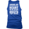 Limited Edition ***January Guy - Can't Control Mouth Back Print*** Shirts & Hoodies