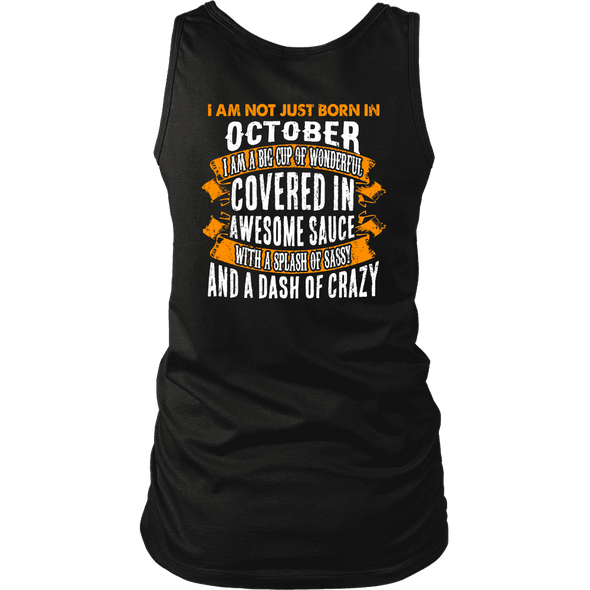 Limited Edition ***Not Just Born In October** Shirts & Hoodies