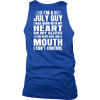 Limited Edition ** July Guy Heart On Sleeve Back Print*** Shirts & Hoodies