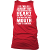 Limited Edition **January Guy Heart On Sleeve Back Print*** Shirts & Hoodies