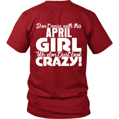 Limited Edition ***April Crazy Girl*** Shirts & Hoodies
