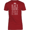 Limited Edition ***Black Queen Born In October*** Shirts & Hoodies