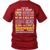 Legends Are Born In January ***Limited Edition Shirt***