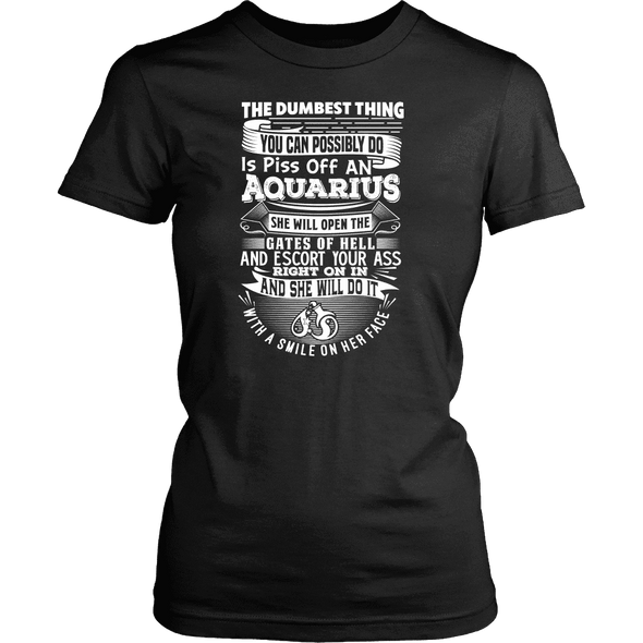 The Dumbest Thing Aquarius  Women Shirt, Hoodie & Tank