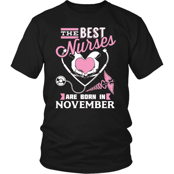 Best Nurses Are Born In November Women Shirts, Hoodie & Tank