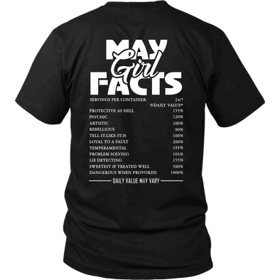 Limited Edition ***May Girl Facts*** Shirts & Hoodies