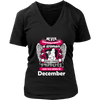 December Women Who Loves Pitbull Shirt, Hoodie & Tank