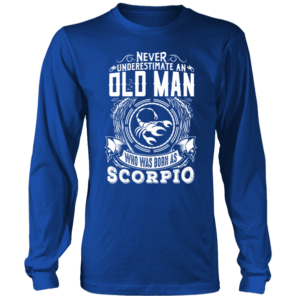 Old Man Scorpio Shirt - Limited Edition Scorpio Shirt, Hoodie & Tank